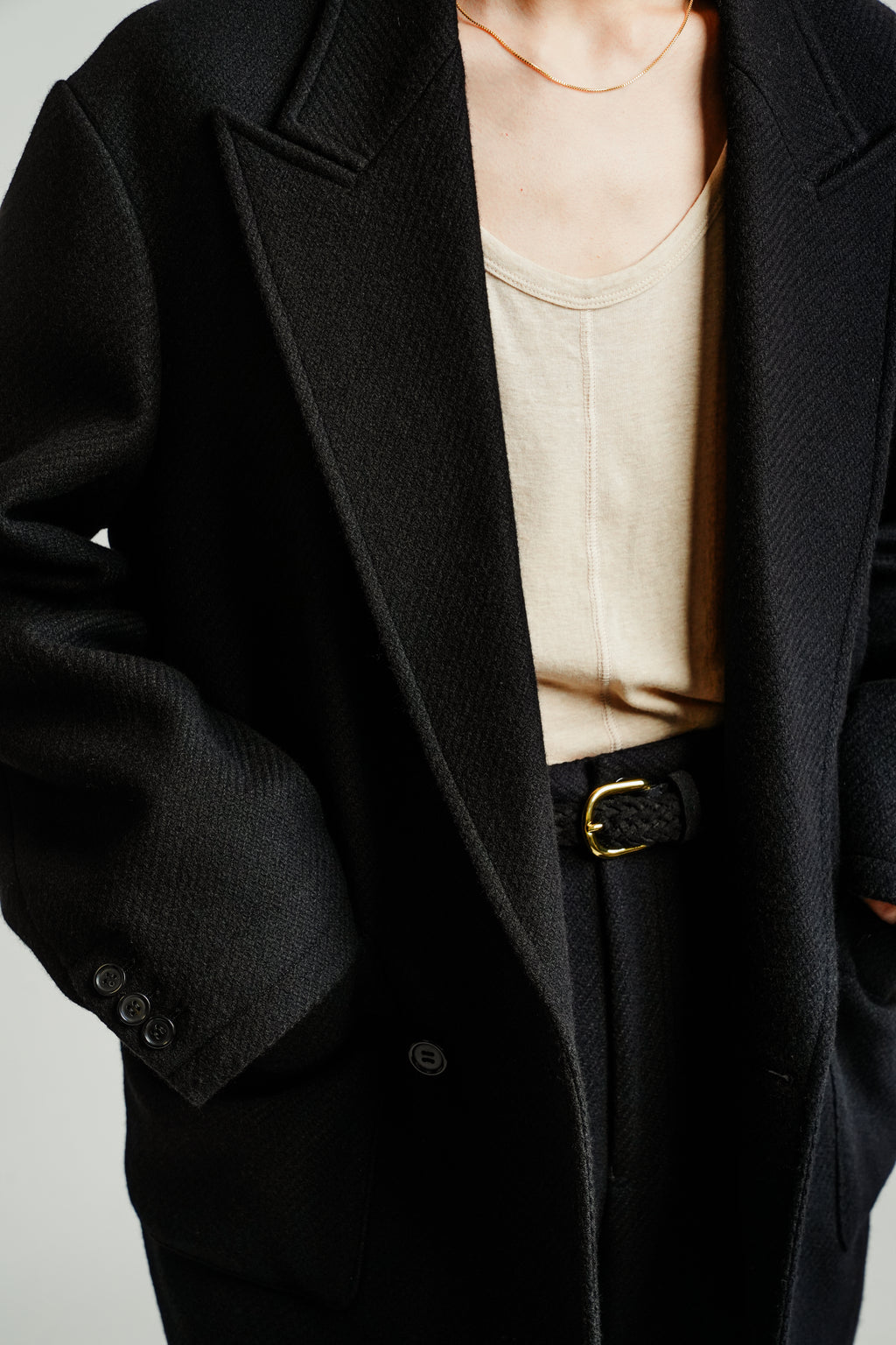 ENCOMING RELAXED DOUBLED JACKET (Limited)