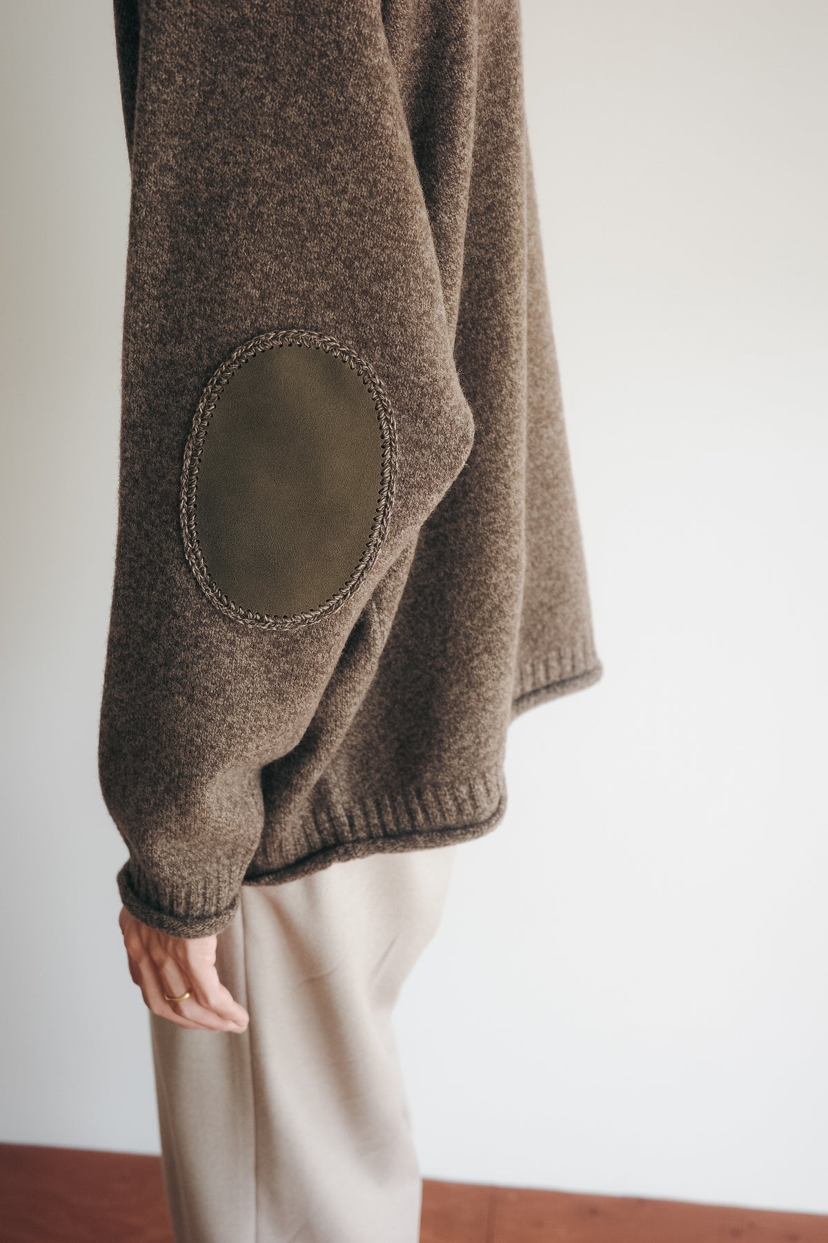 Olde H & Daughter WOOL/CASHMERE BOAT NECK P/O