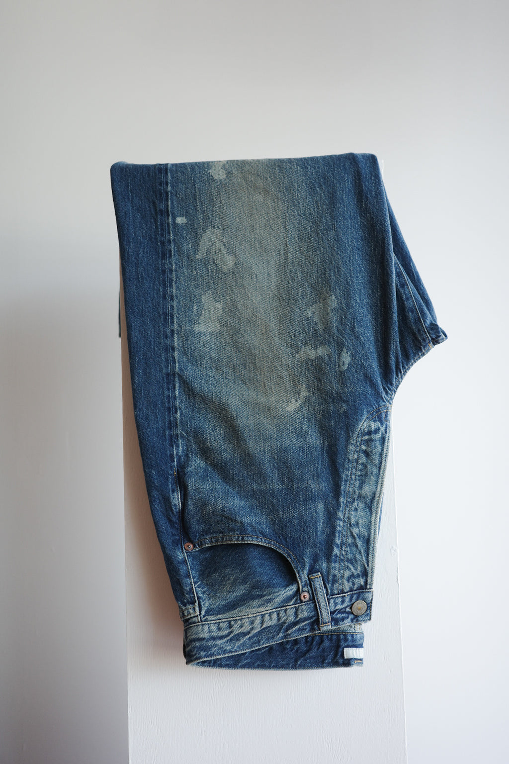 ULTERIOR AGING WASHED SELVEDGE DENIM 5P PANTS