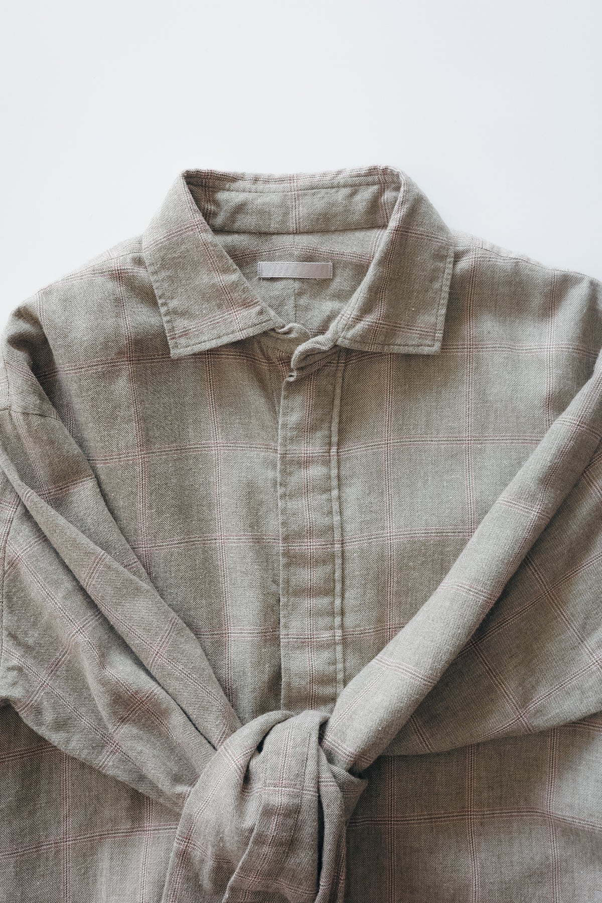 ARGILE Shirt（Check）/ Hand Stitch