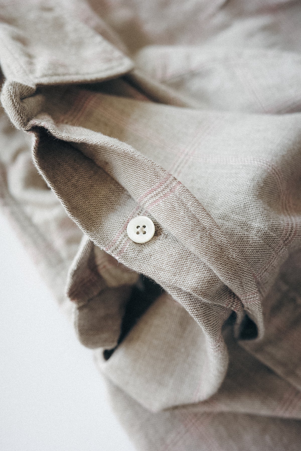 ARGILE Shirt（Check）/ Hand Stitch
