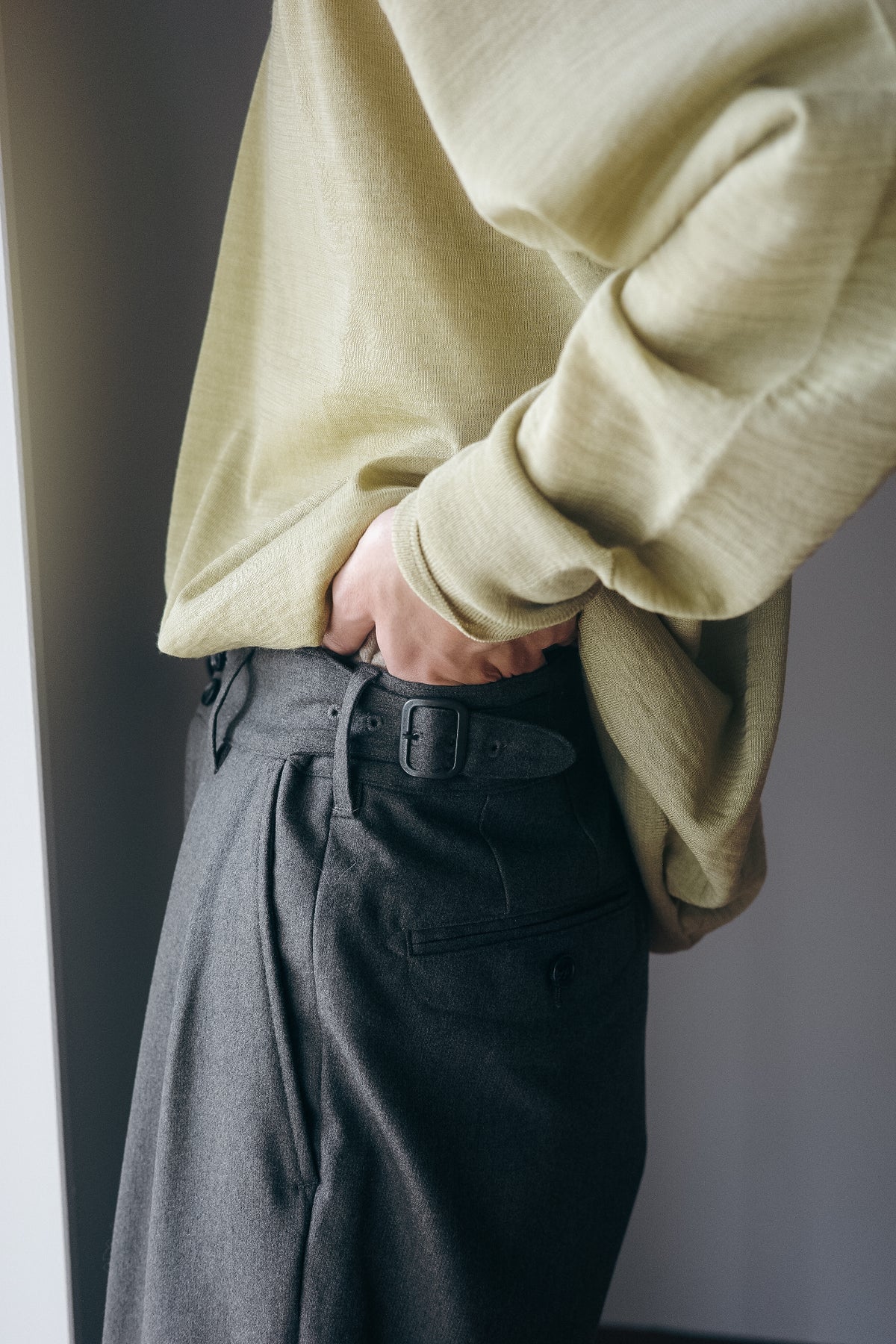 ULTERIOR W/CASH PANAMA CLOTH MIL-TROUSERS
