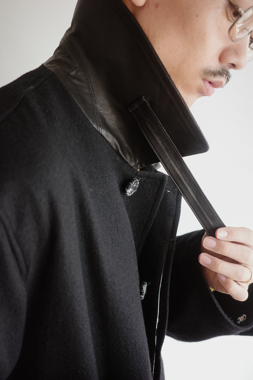 BLACKBIRD bal collar coat