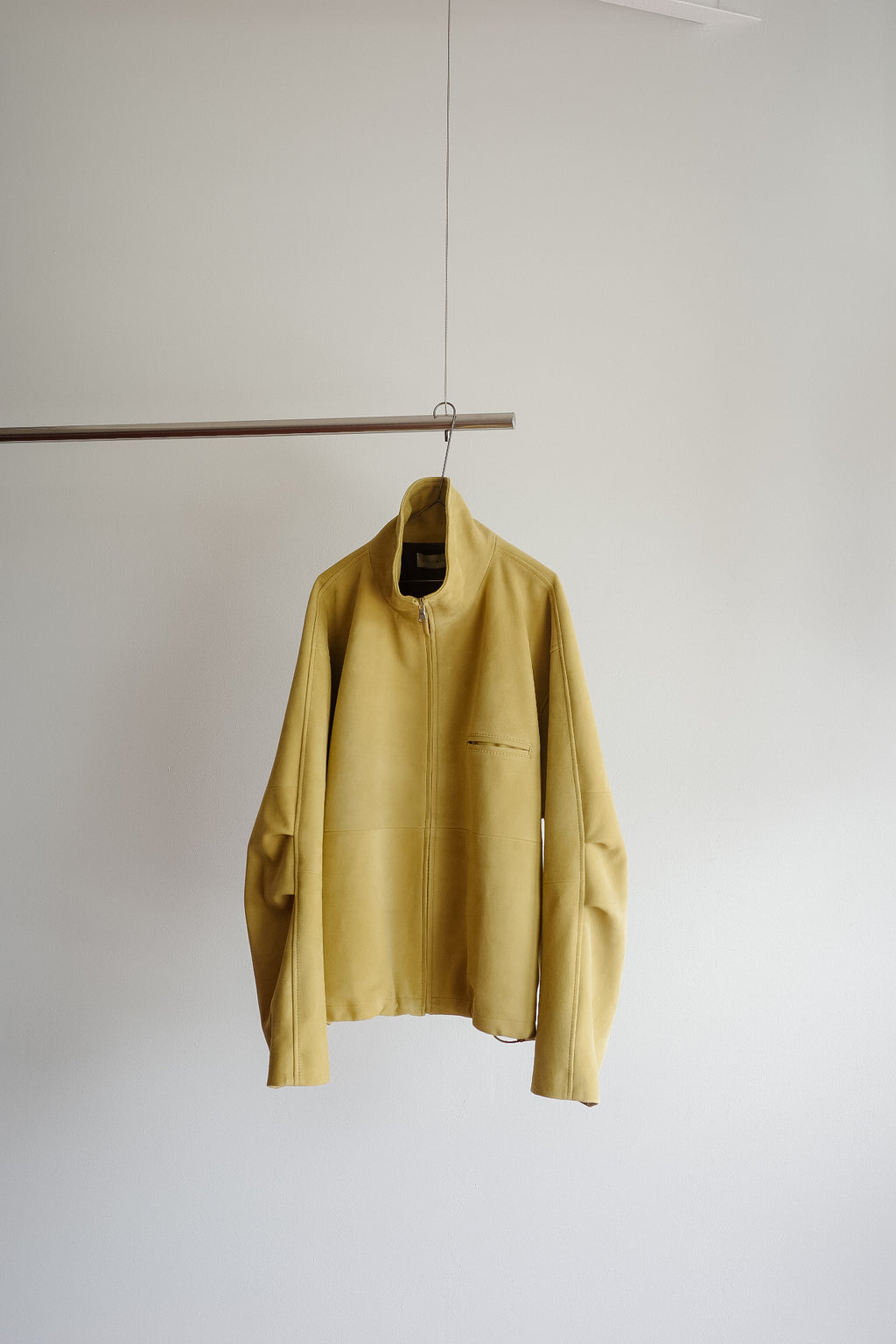 ENCOMING LEATHER FRONT ZIP BLOUSON "Limited"