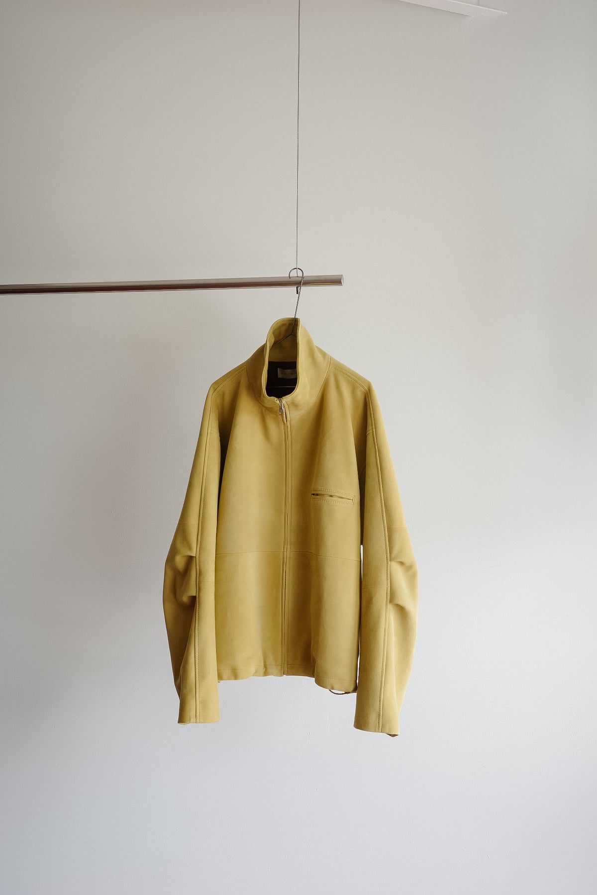 ENCOMING LEATHER FRONT ZIP BLOUSON "Limited"