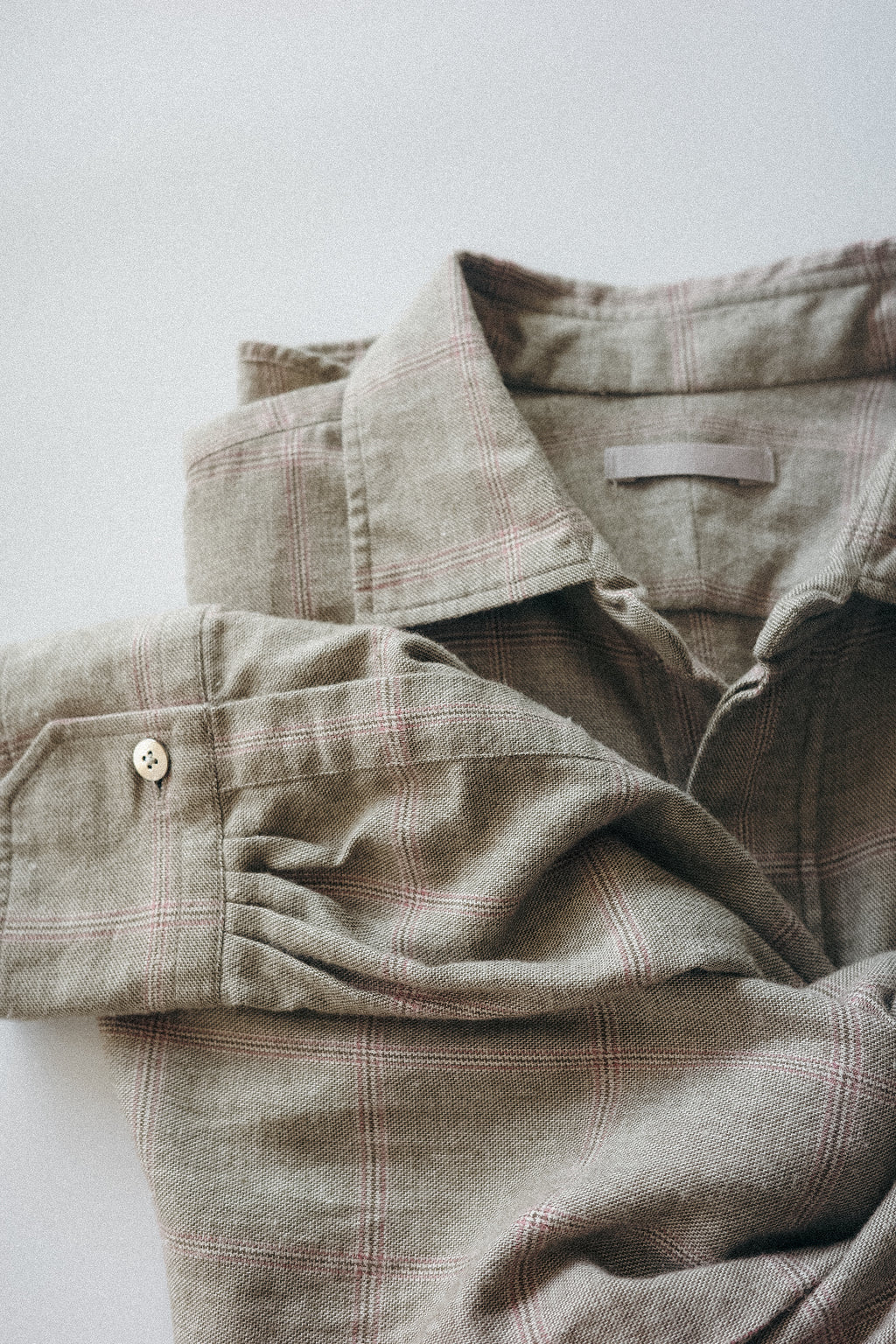ARGILE Shirt（Check）/ Hand Stitch