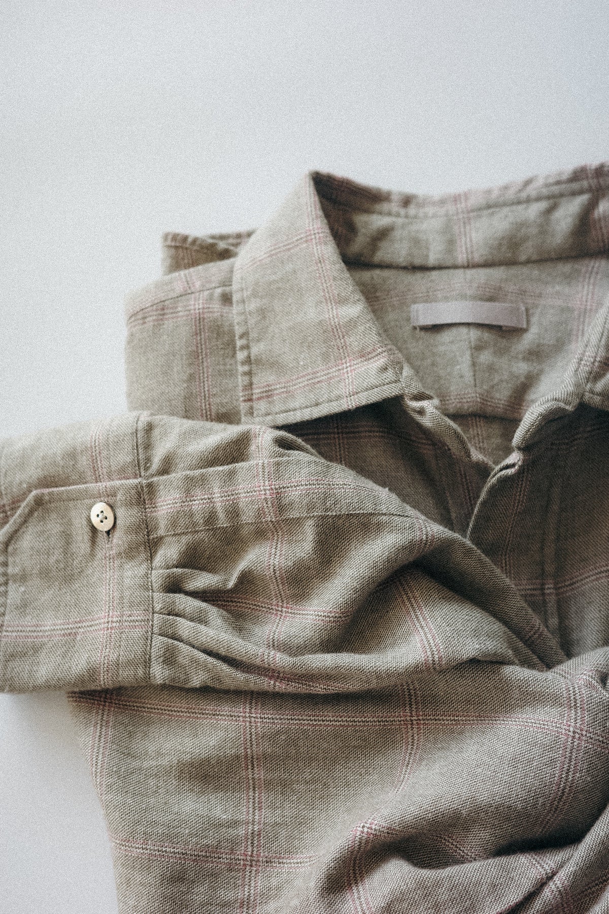 ARGILE Shirt（Check）/ Hand Stitch