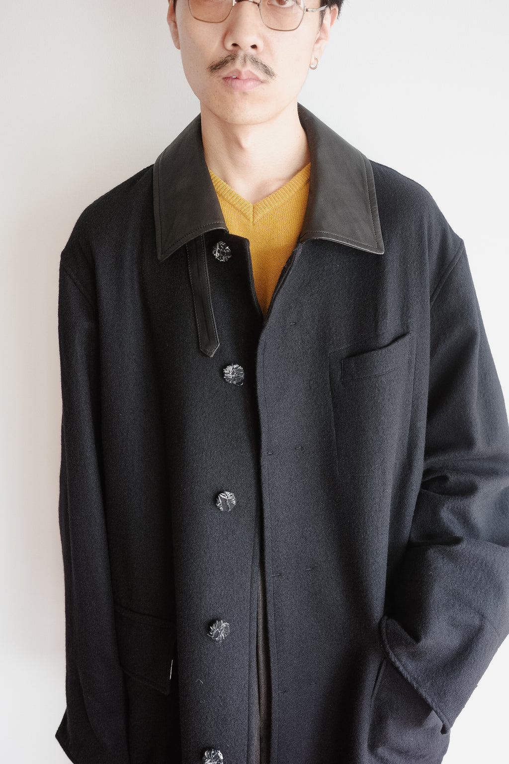 BLACKBIRD bal collar coat
