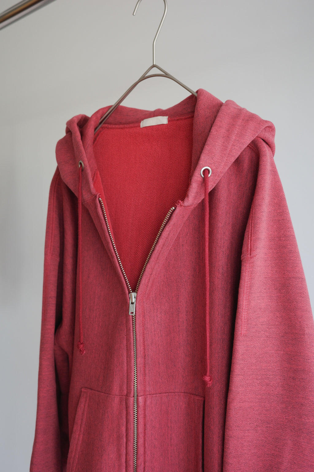 ULTERIOR FADED SILKY TERRY RW ZIP UP PARKA