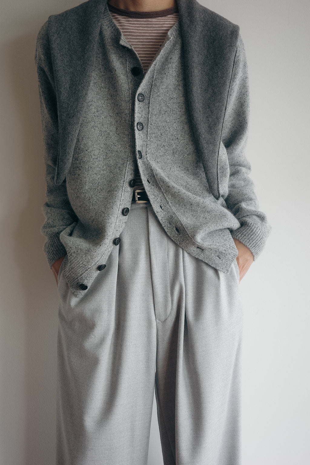 m's braque TUCKED BAGGY PANTS (The BORDER Edit.)