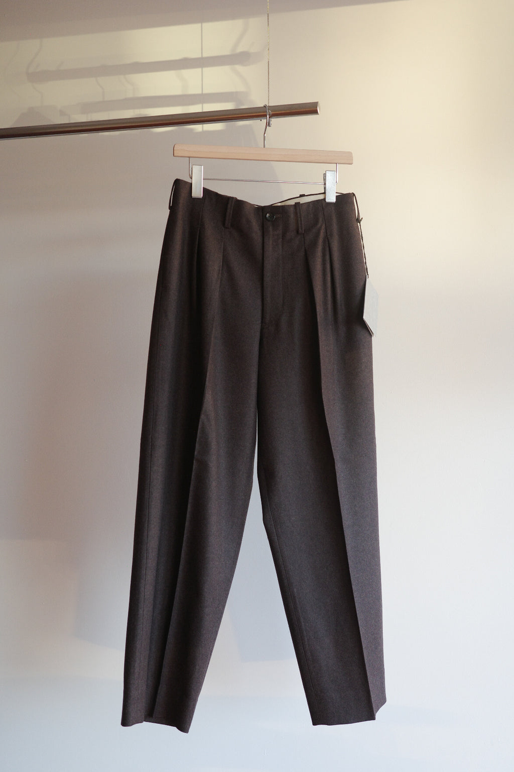 Gorsch Flannel Wool Two Tack Trousers