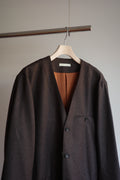 Gorsch Flannel Wool No Collar Jacket
