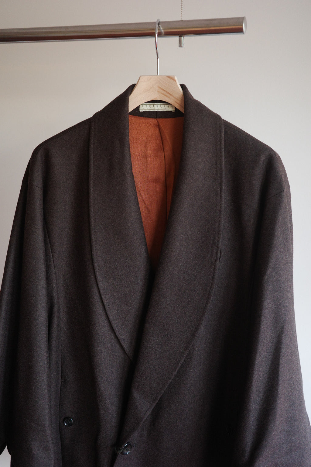 Gorsch Flannel Wool Cape Coat