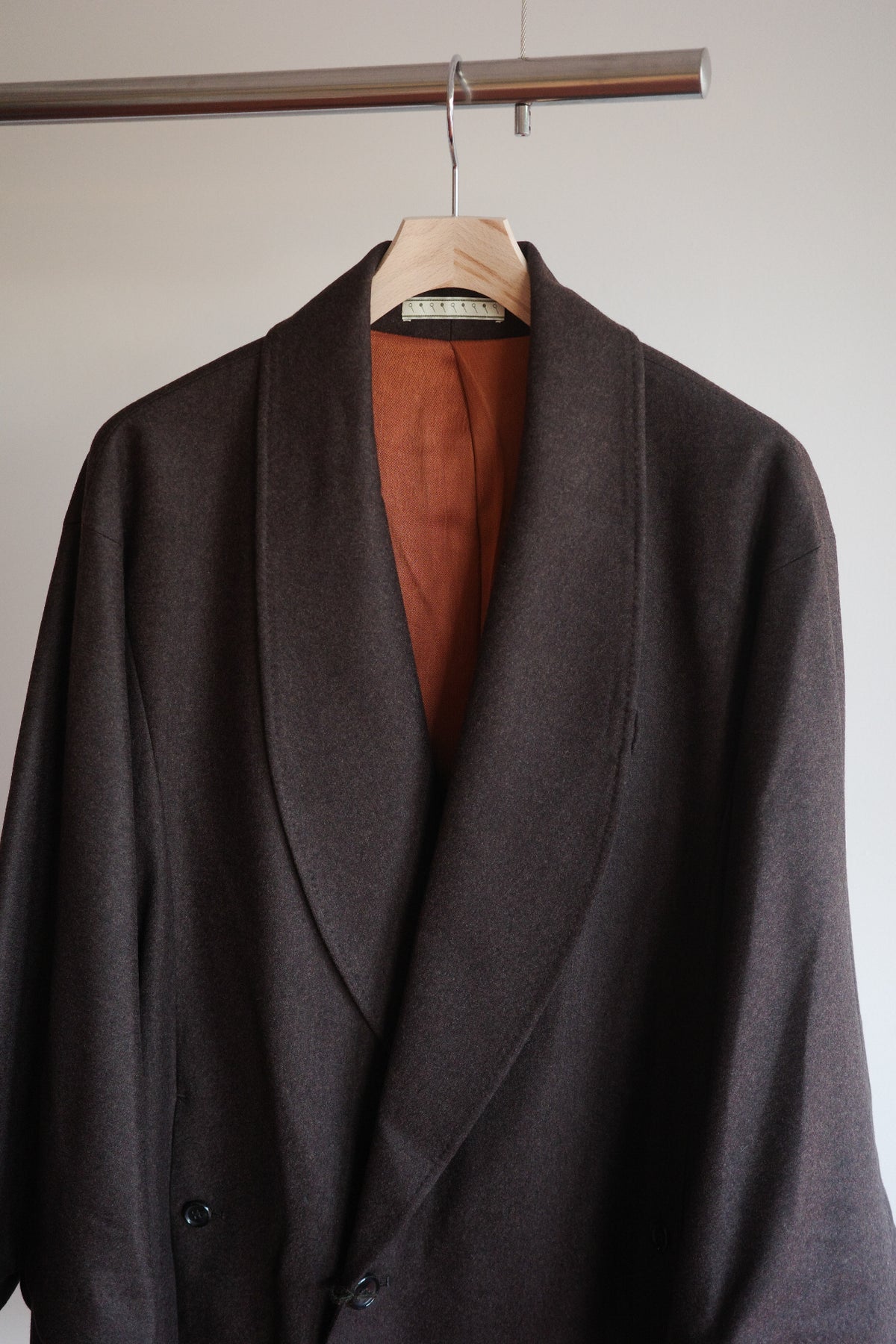 Gorsch Flannel Wool Cape Coat