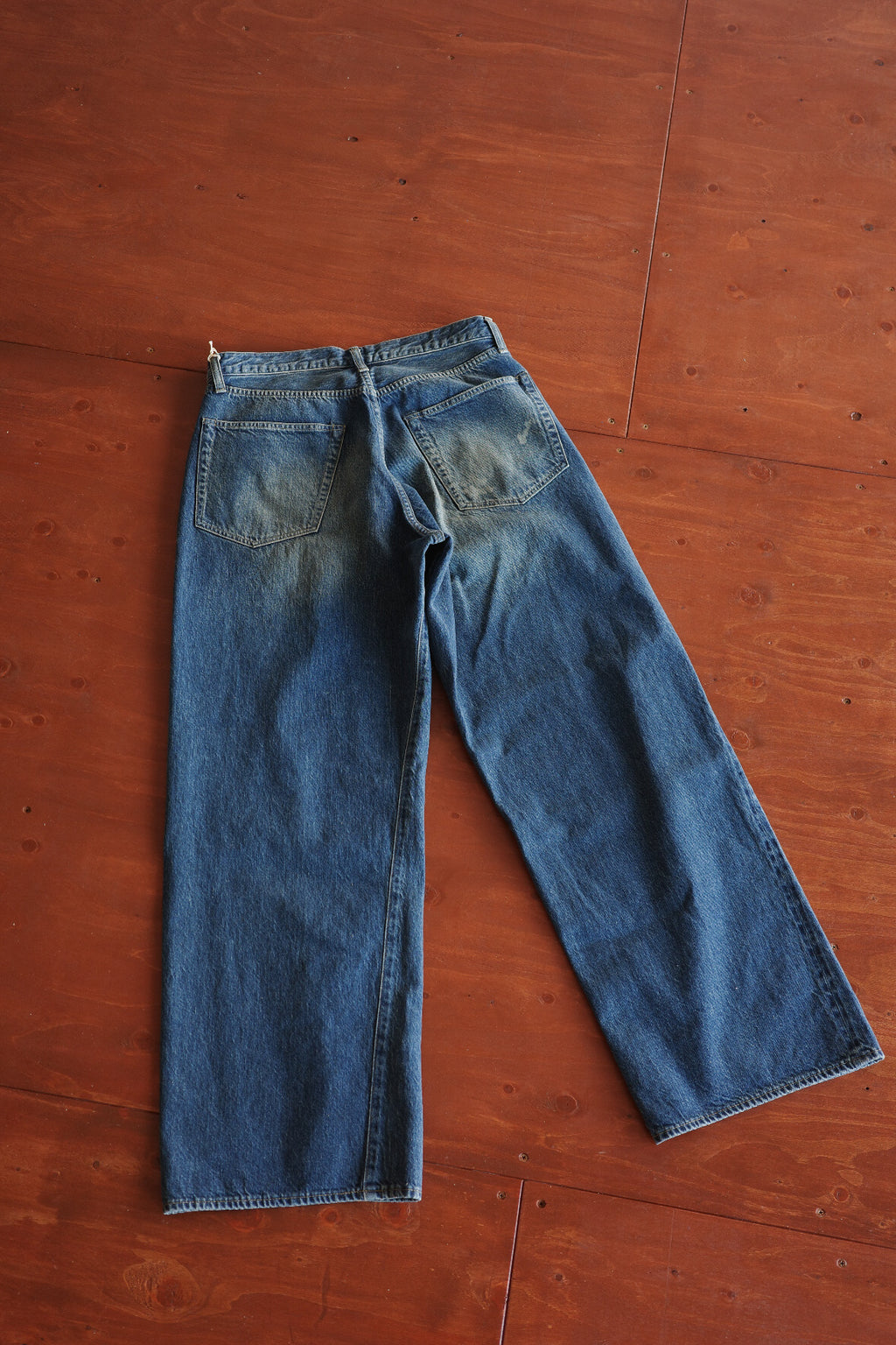 ULTERIOR AGING WASHED SELVEDGE DENIM 5P PANTS