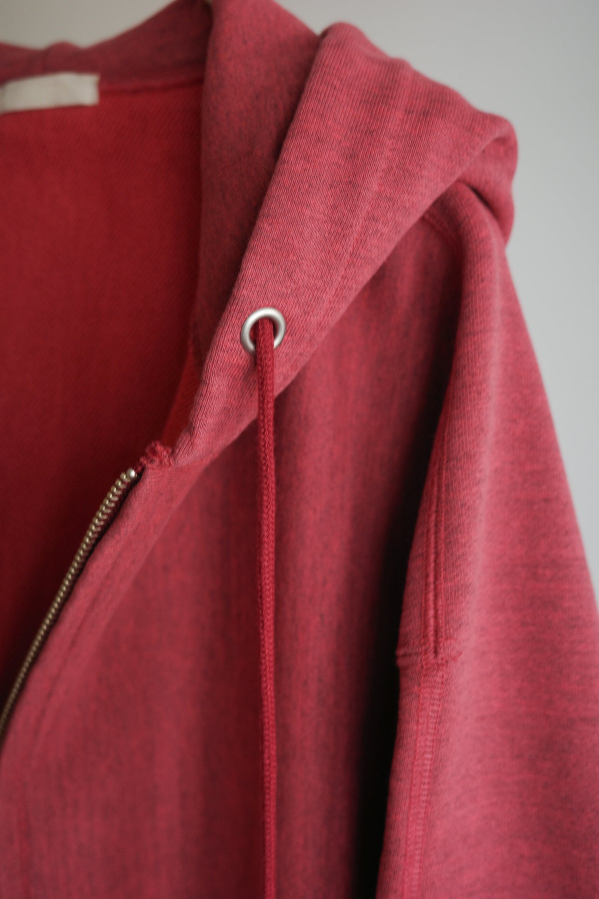 ULTERIOR FADED SILKY TERRY RW ZIP UP PARKA