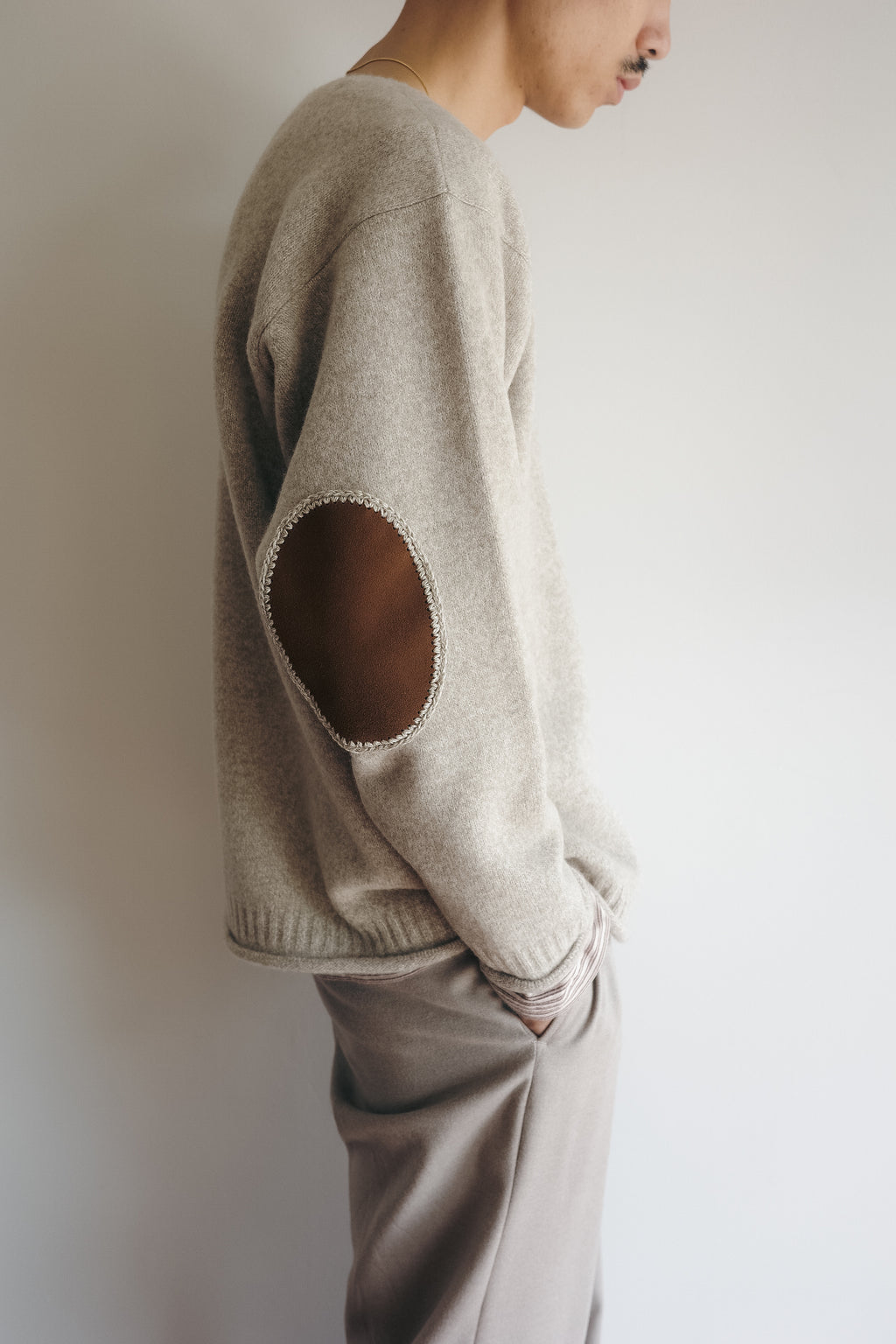 Olde H & Daughter WOOL/CASHMERE BOAT NECK P/O