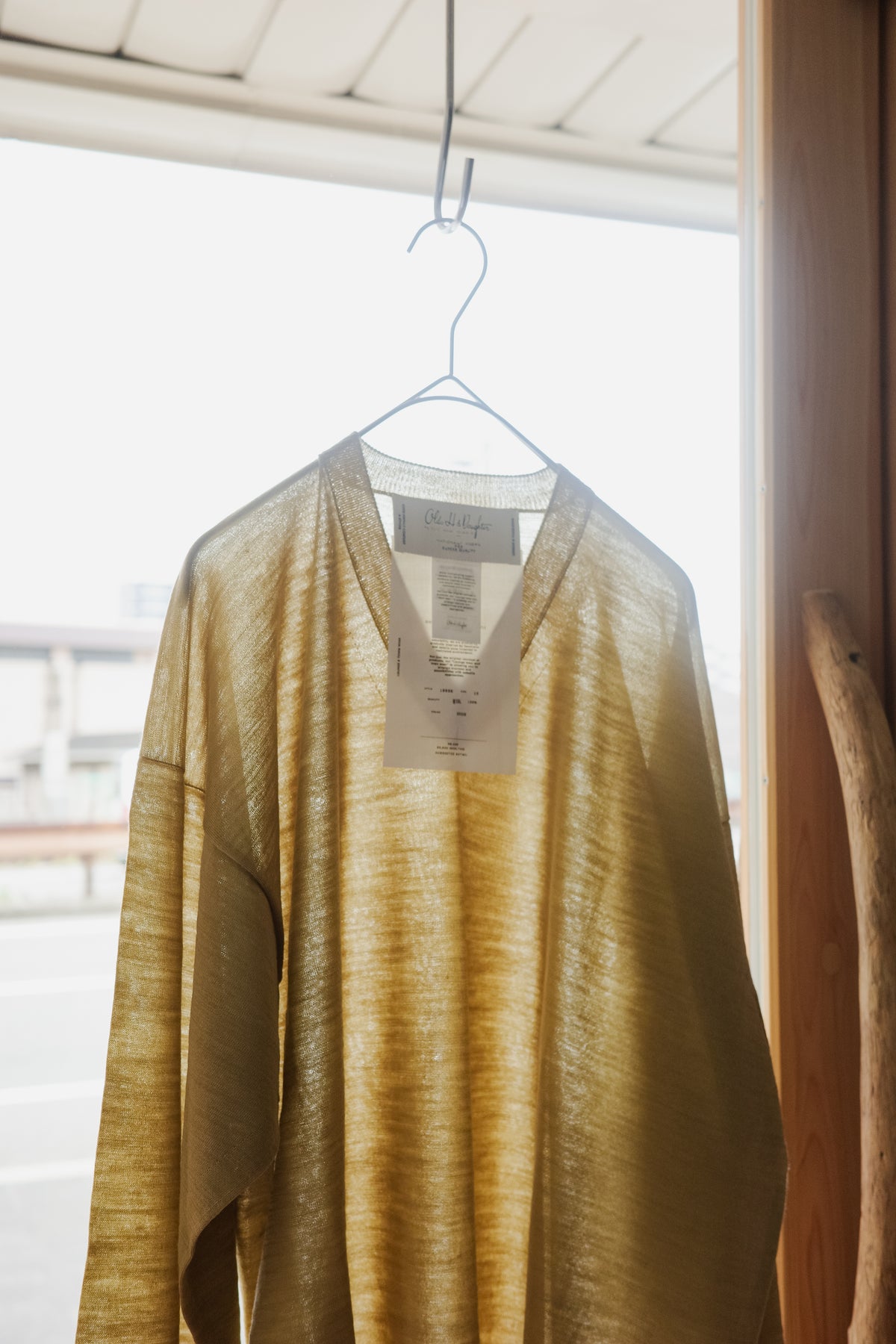 Olde H & Daughter HIGH TWISTED WOOL V P/O