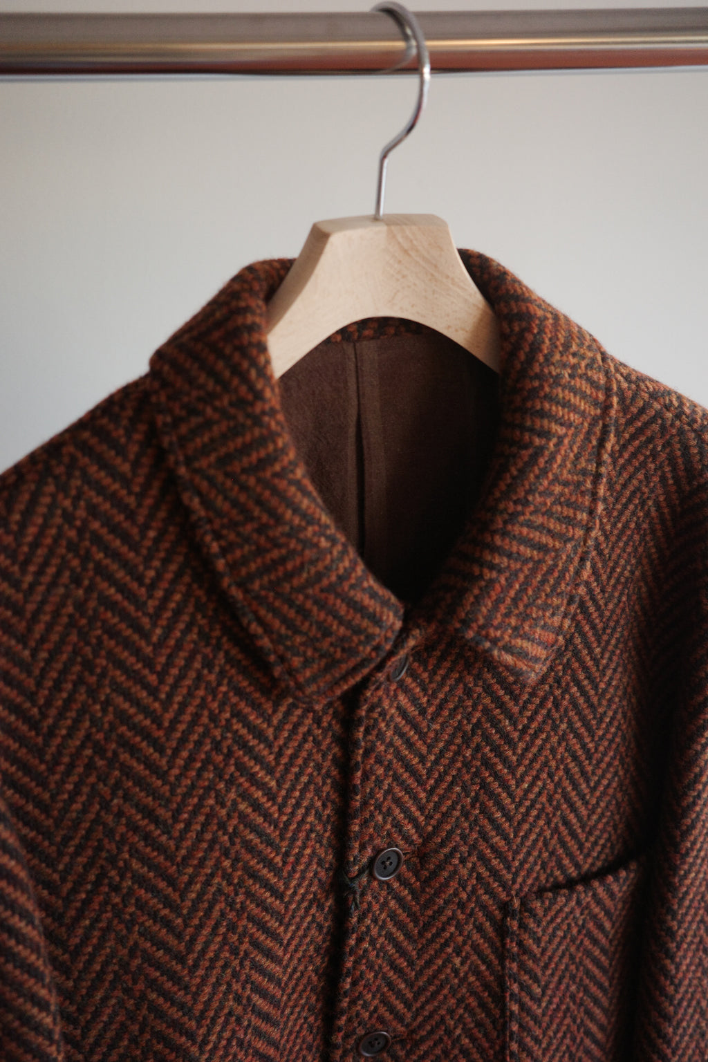 Gorsch Dynamic Herringbone Wool Work Jacket