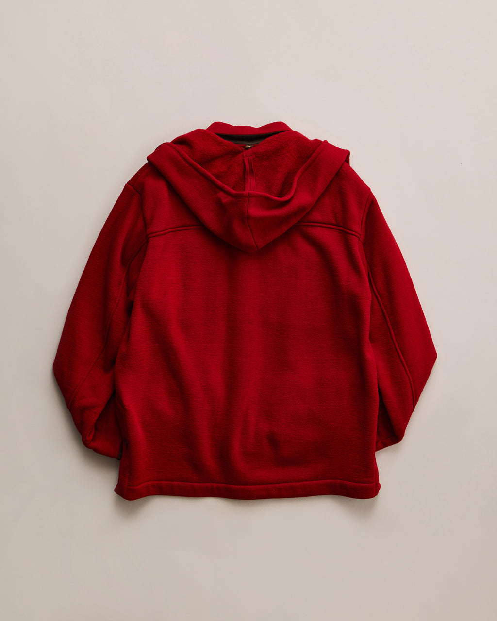 NICENESS BORLAND -WOOL FLEECE OVERSHIRT COAT-