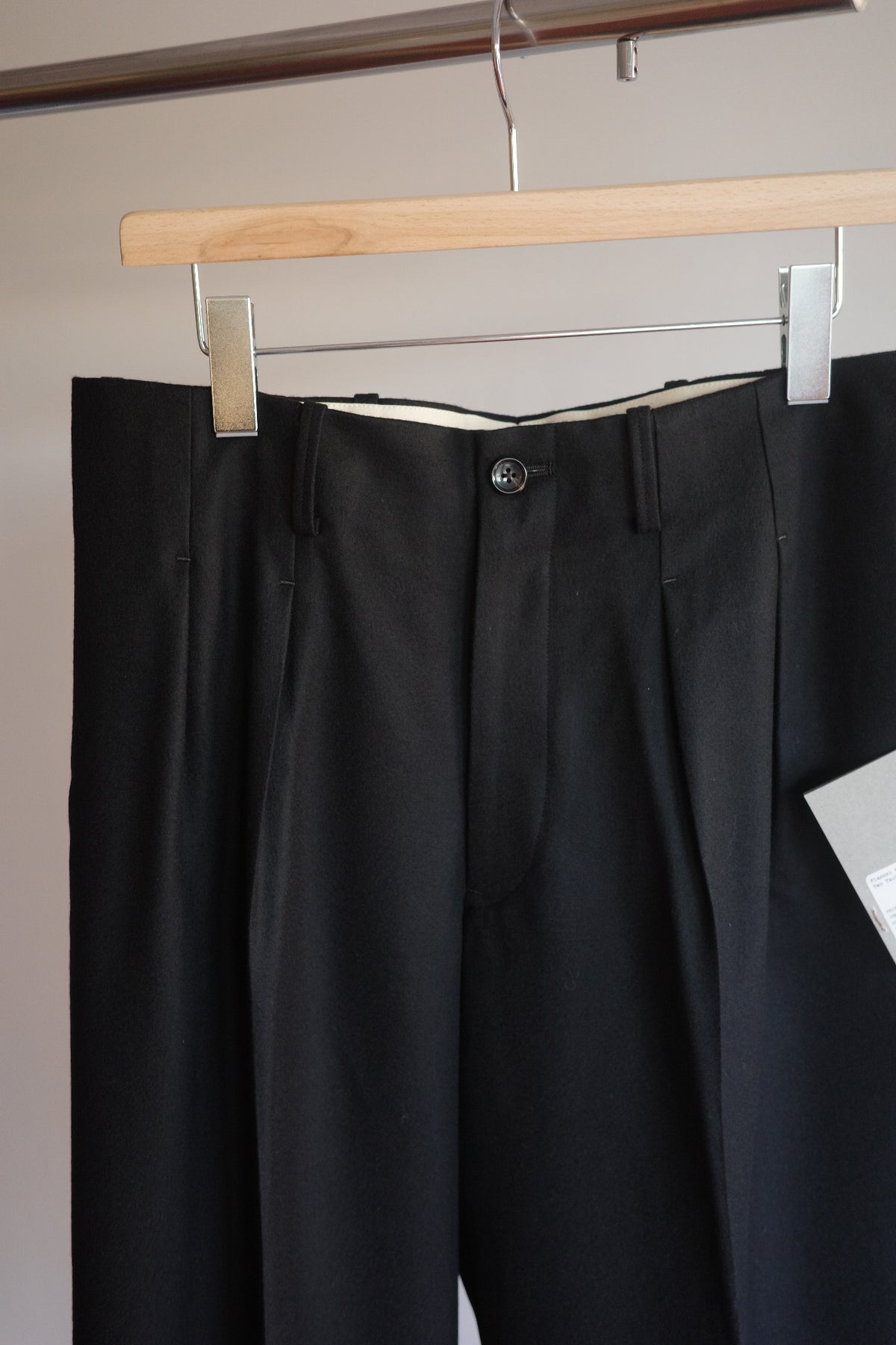 Gorsch Flannel Wool Two Tack Trousers