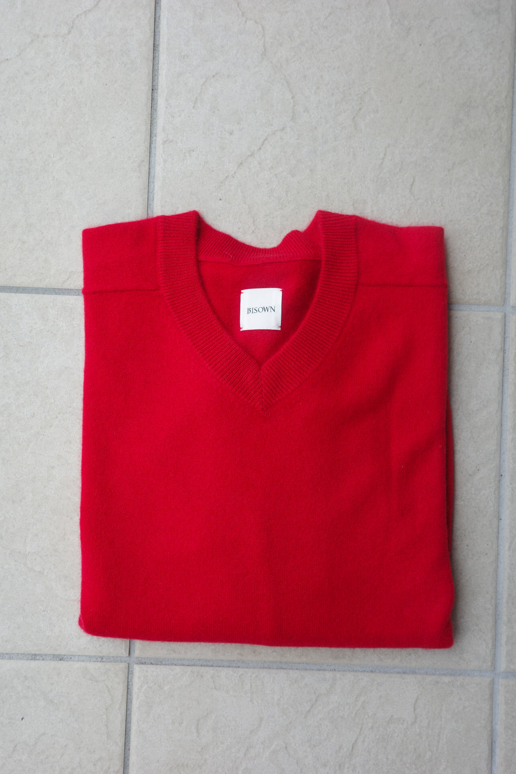 BISOWN CASHMERE B V NECK