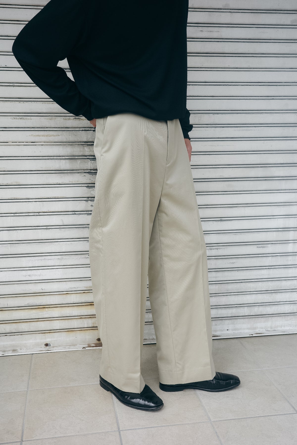 BOHYA PARKER TROUSERS -STRAIGHT-