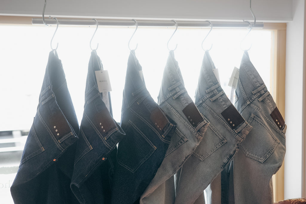 BOHYA BILLIE 5P JEANS -WIDE STRAIGHT- OW