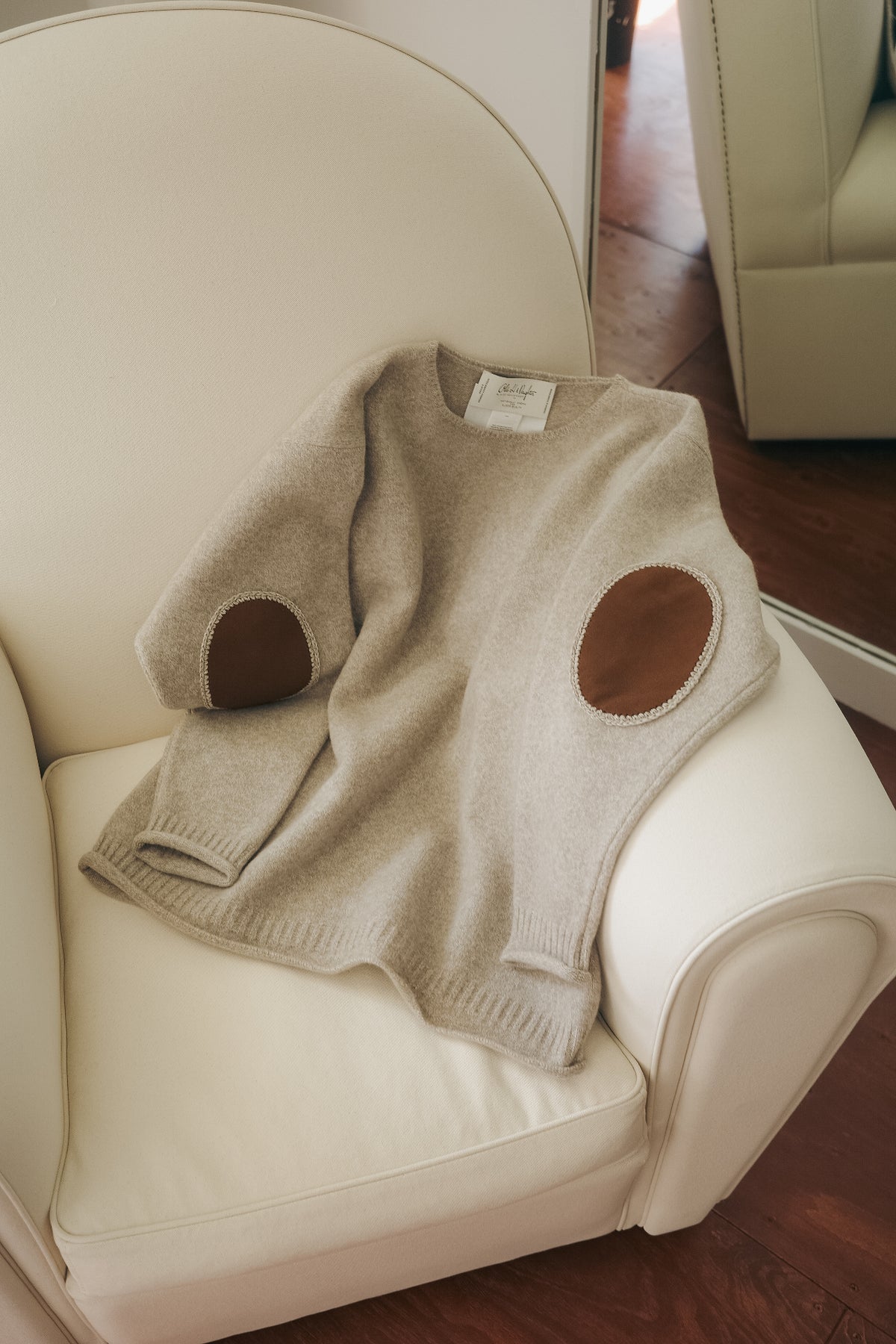 Olde H & Daughter WOOL/CASHMERE BOAT NECK P/O