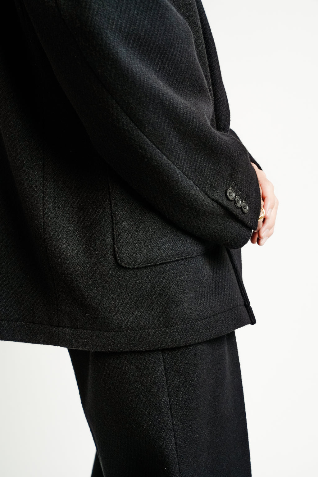 ENCOMING RELAXED DOUBLED JACKET (Limited)