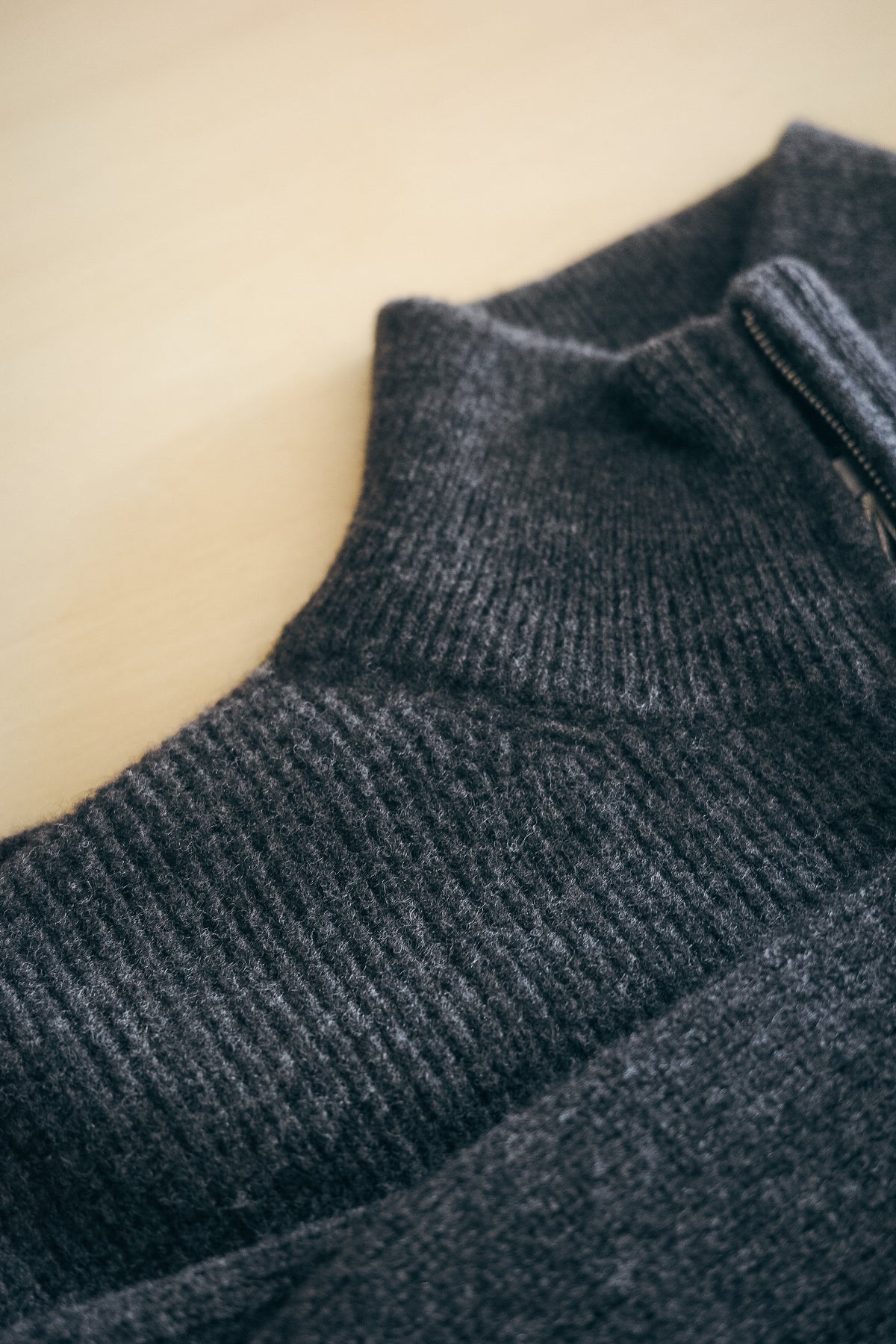 ULTERIOR YAK / WOOL RIB DRIVERS KNIT