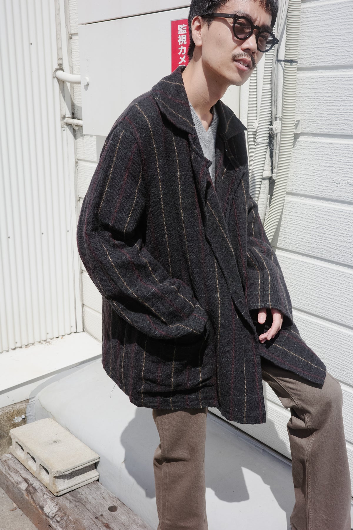 BLACKBIRD toile half coat