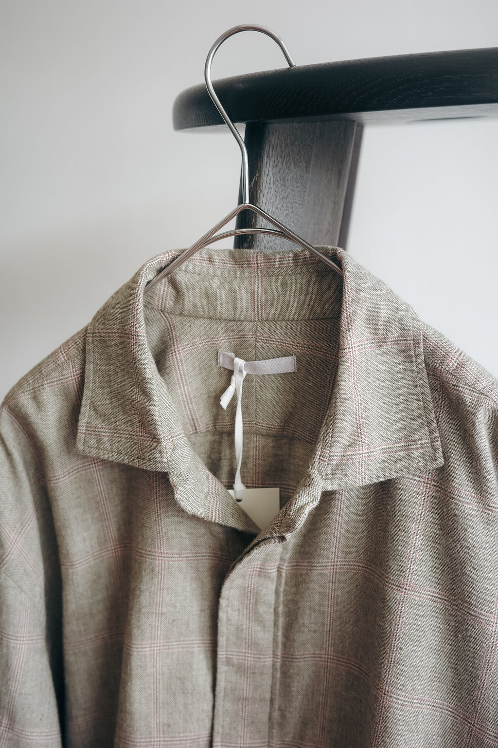 ARGILE Shirt（Check）/ Hand Stitch