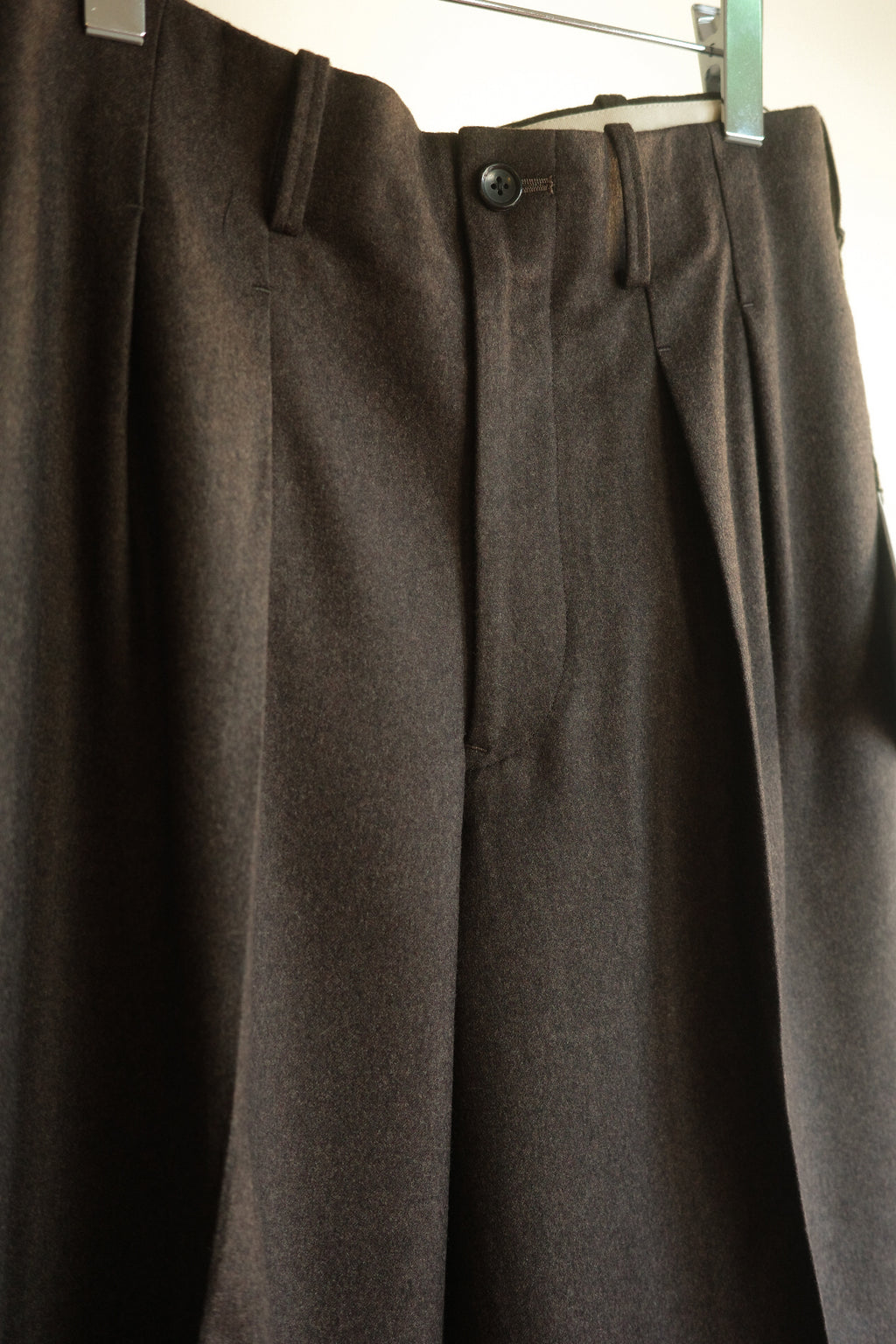 Gorsch Flannel Wool Two Tack Trousers