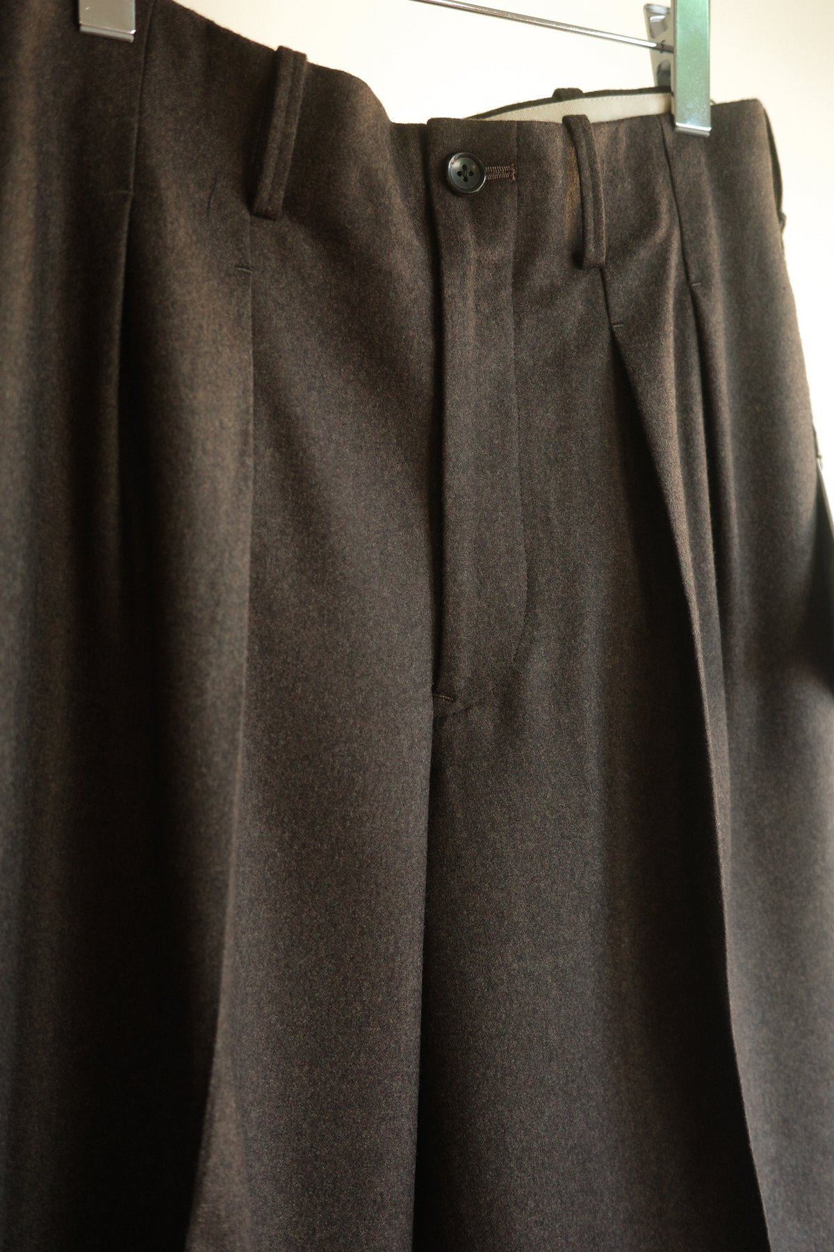 Gorsch Flannel Wool Two Tack Trousers