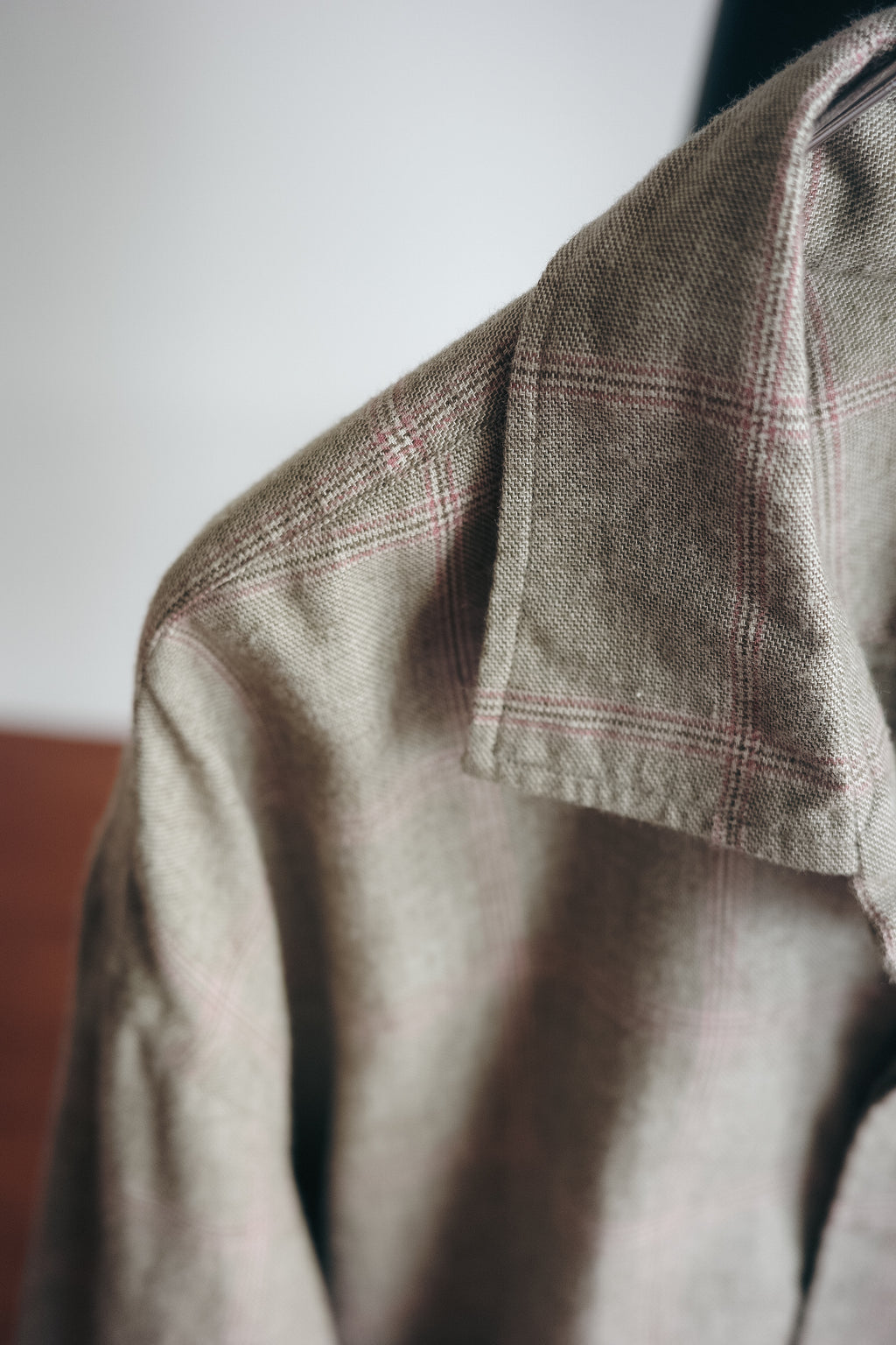 ARGILE Shirt（Check）/ Hand Stitch