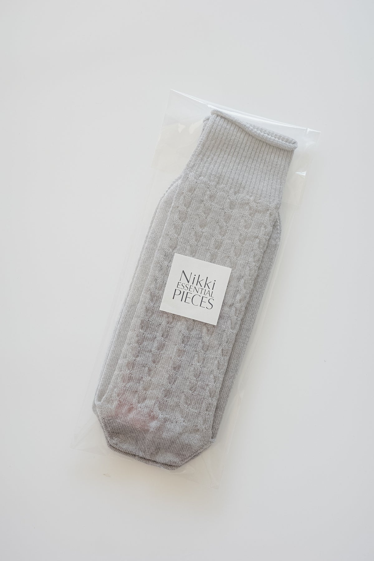 Nikki ESSENTIAL PIECES Wool Cable Stiitch Socks