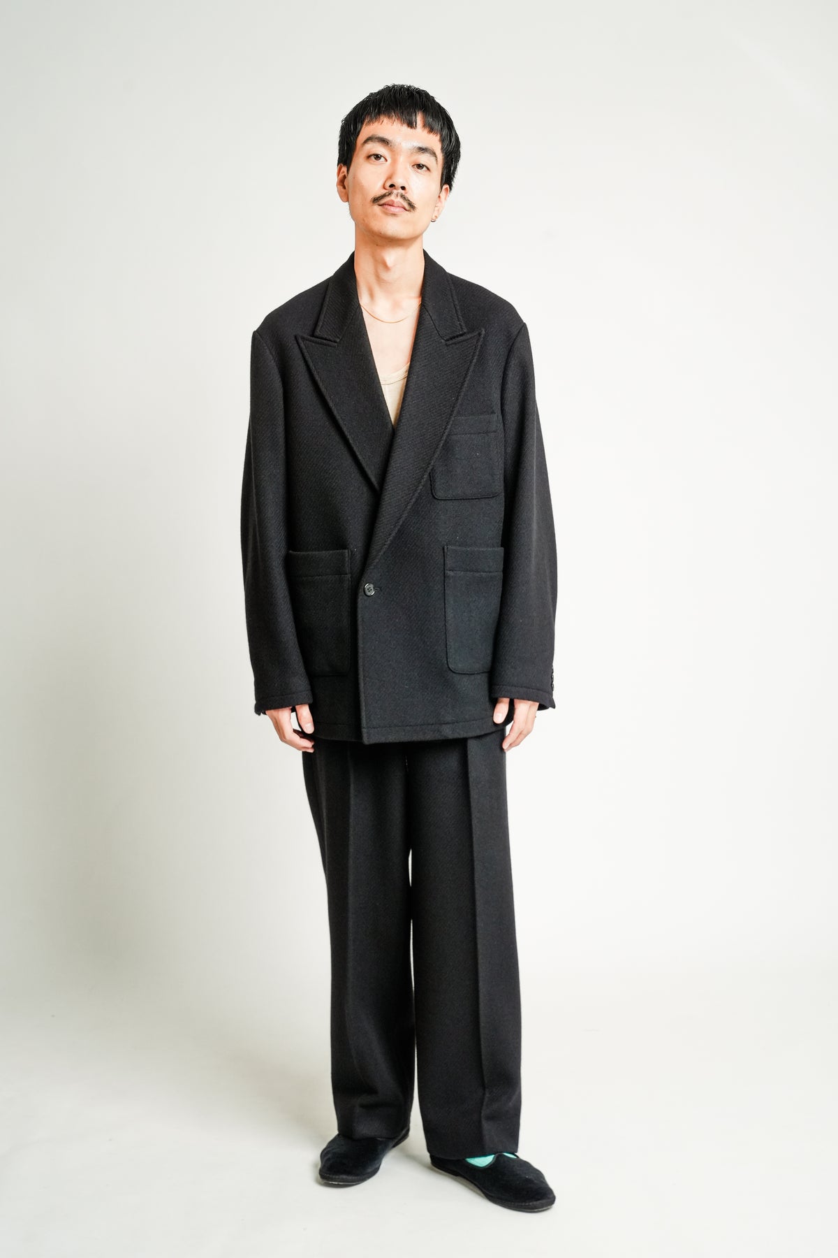 ENCOMING RELAXED DOUBLED JACKET (Limited)