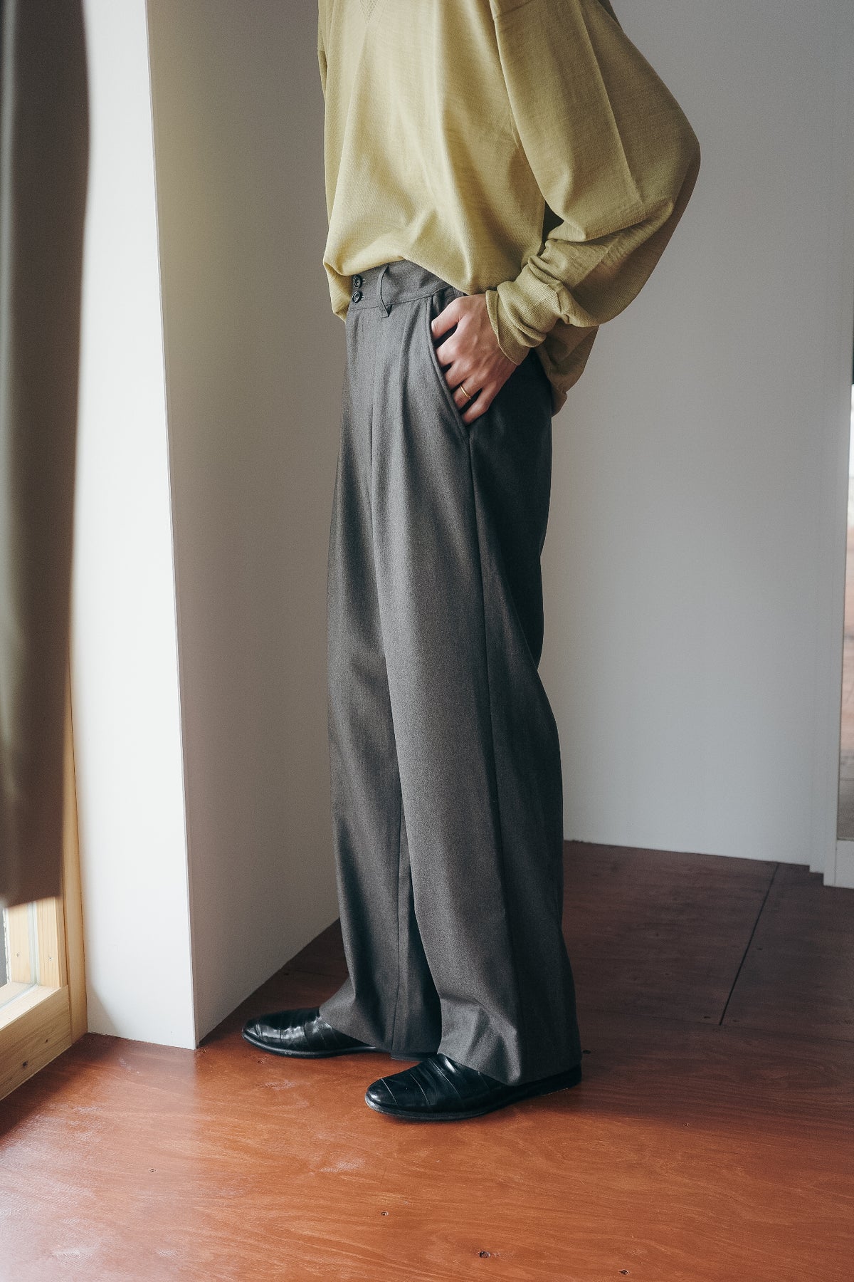 ULTERIOR W/CASH PANAMA CLOTH MIL-TROUSERS