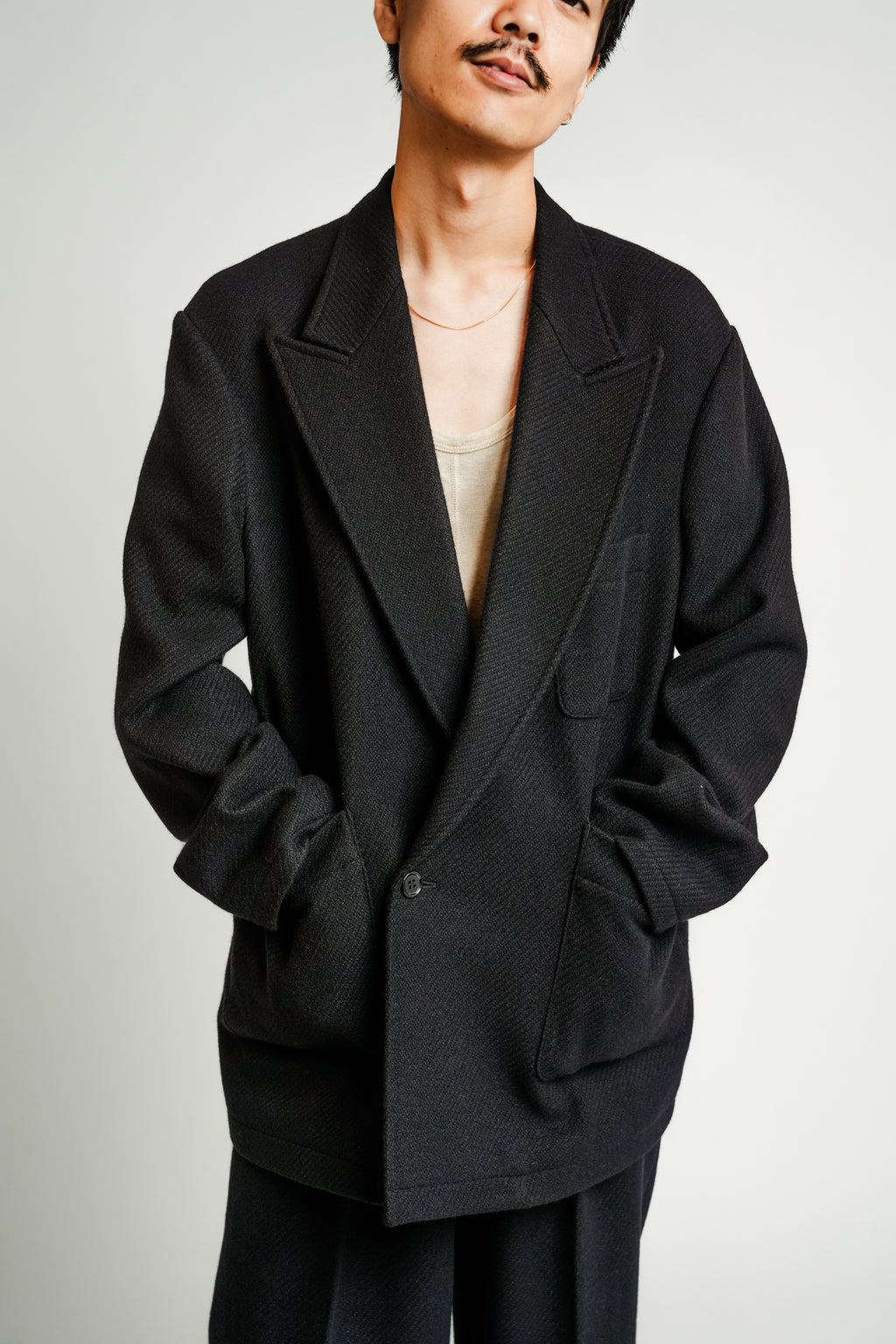 ENCOMING RELAXED DOUBLED JACKET (Limited)