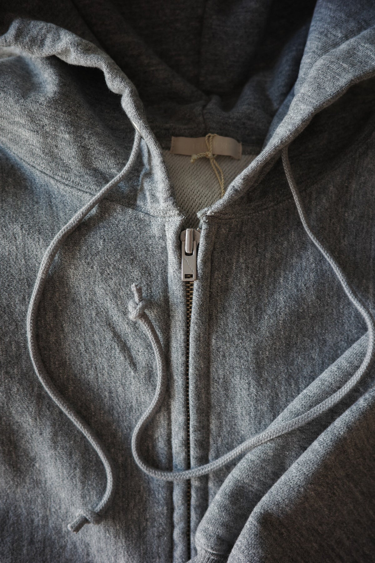 ULTERIOR FADED SILKY TERRY RW ZIP UP PARKA